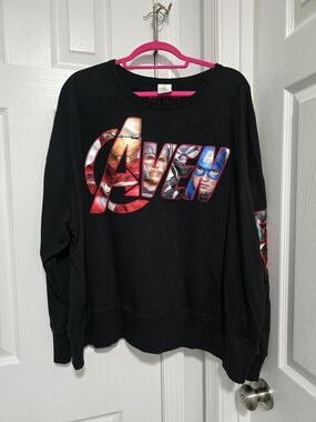 Disney Black Tee with Pink Hanger Accent